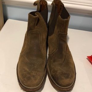 Frye suede boots
